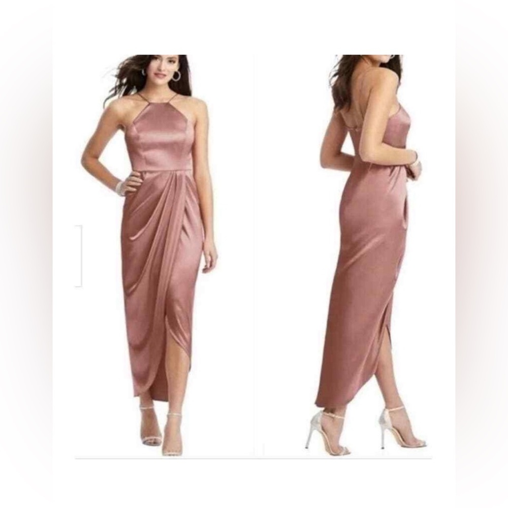 After Six halter midi dress NWT